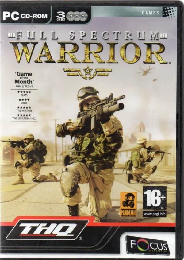 Full Spectrum Warrior Windows 98/Me/2000/XP 2004 Top-quality Free UK shipping