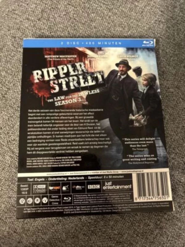 Ripper Street Jarome Flynn 2015 New Blu-ray Top-quality Free UK shipping