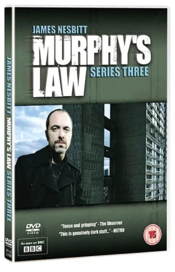 Murphy's Law: Series 3 James Nesbitt 2006 DVD Top-quality Free UK shipping