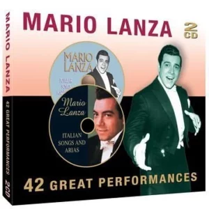 42 Great Performances Mario Lanza 2003 CD Top-quality Free UK shipping