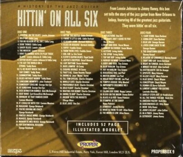 Hittin' on All Six Various Artists 2000 CD Top-quality Free UK shipping