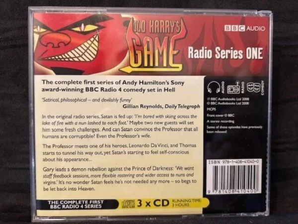 Old Harry's Game Radio Series One Audio Book Top-quality Free UK shipping