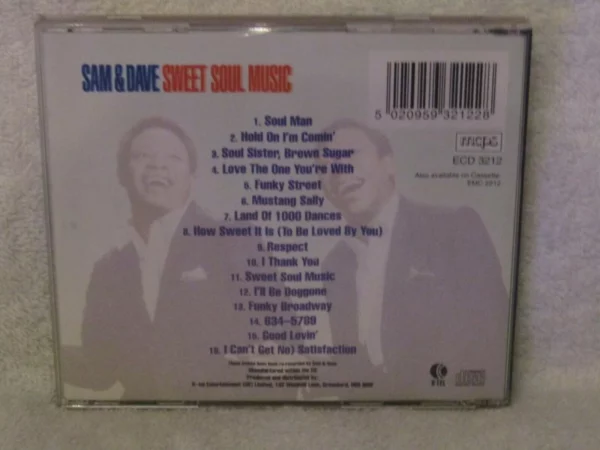 Sam and Dave - Sweet Soul Music Sam & Dave CD Top-quality Free UK shipping