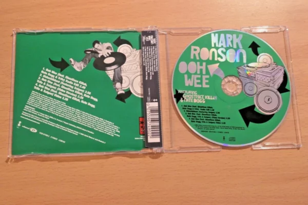 Mark Ronson ft. Ghostface Killah & Nate Dogg - Ooh Wee, Enhanced Mark Ronson CD