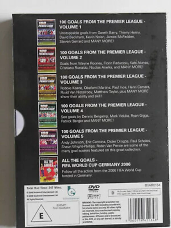 606 World Class Goals 2008 DVD Top-quality Free UK shipping