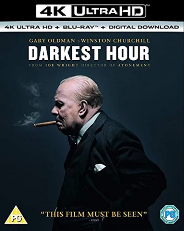 Darkest Hour Gary Oldman 2018 Blu-ray Top-quality Free UK shipping