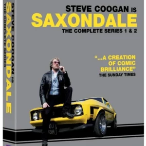 Saxondale - Complete Series 1 & 2 Steve Coogan 2009 DVD Top-quality