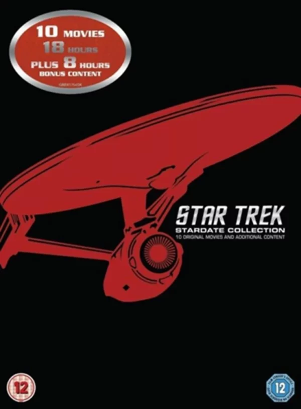 Star Trek: Stardate Collection - The Movies 1-10 William Shatner 2013 DVD