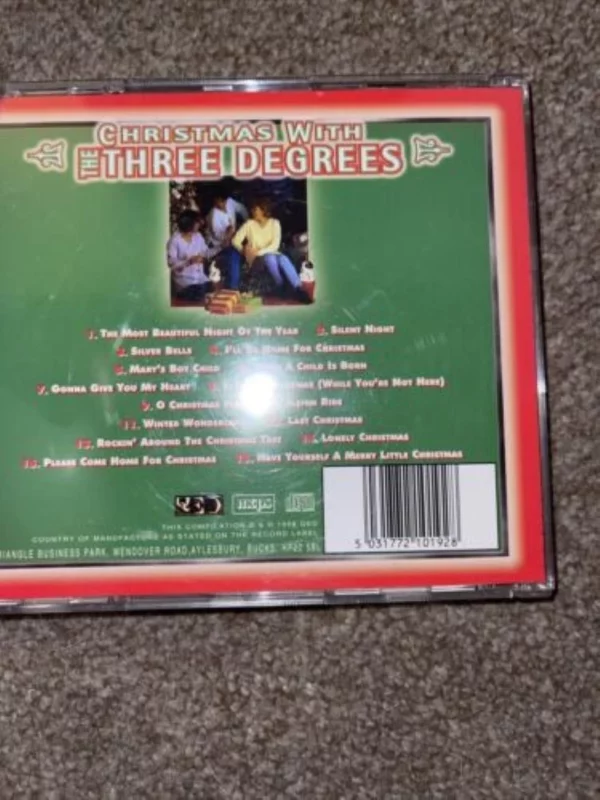 Christmas With The Three Degrees Three Degrees 1998 CD Top-quality