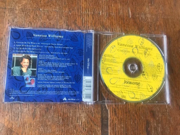 Vanessa Williams - Colours Of The Wind Vanessa Williams 1995 CD Top-quality