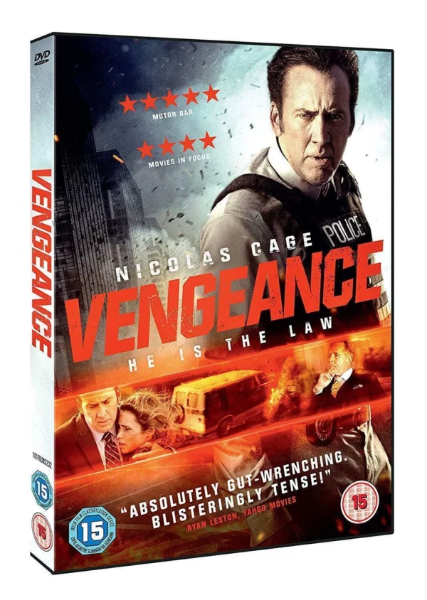 Vengeance Nicolas Cage 2017 DVD Top-quality Free UK shipping