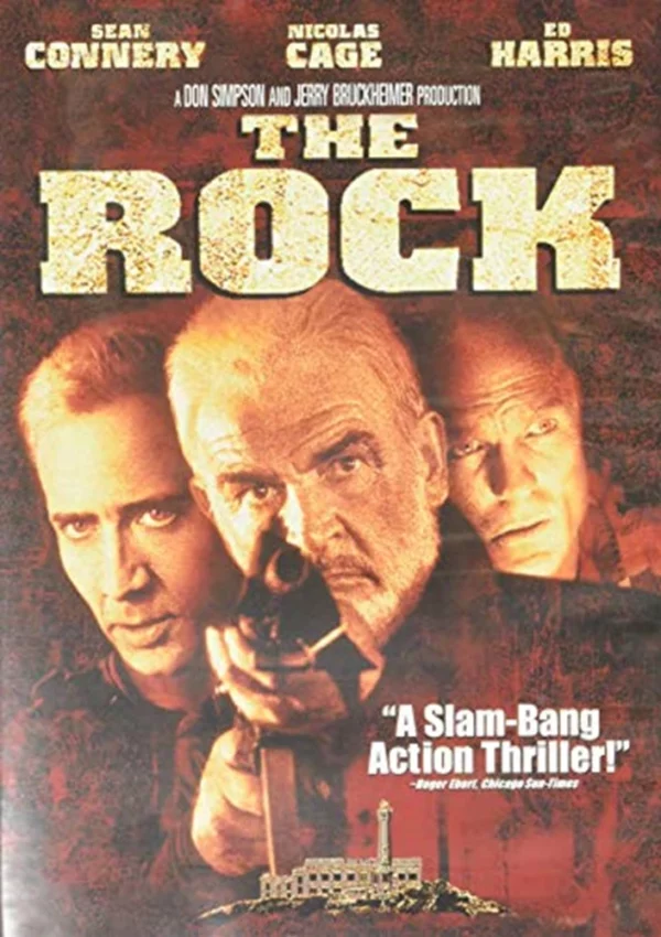 The Rock Nicolas Cage 1997 DVD Top-quality Free UK shipping