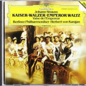 J Strauss: Kaiserwalzer Berlin Philharmonic Orchestra 1981 CD Top-quality