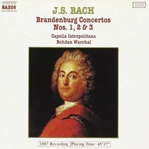 Brandenburg Concertos No's 1-3 Bohdan Warchal 1988 CD Top-quality