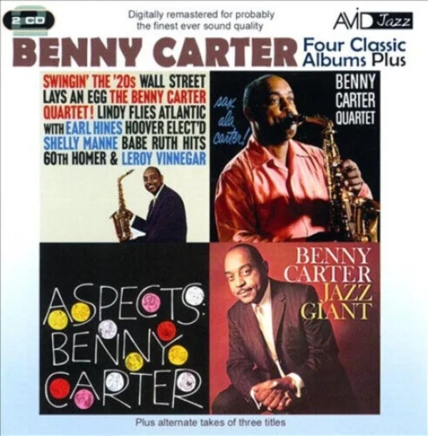 Four Classic Albums Plus Benny Carter 2012 CD Top-quality Free UK shipping