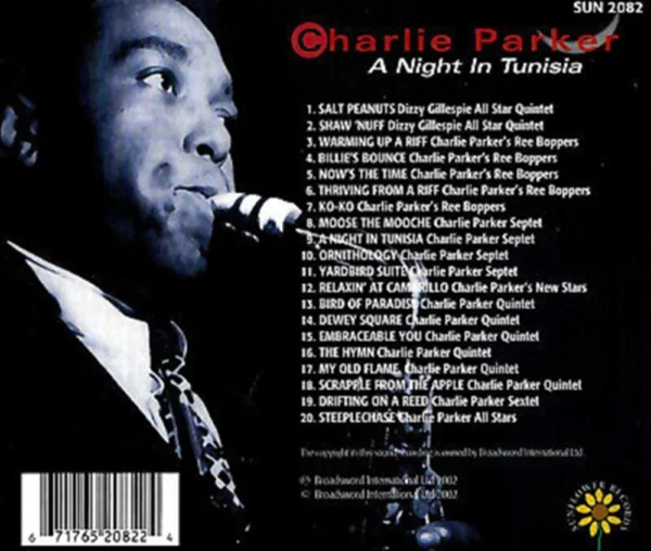 Night in Tunisia Charlie Parker 2002 CD Top-quality Free UK shipping