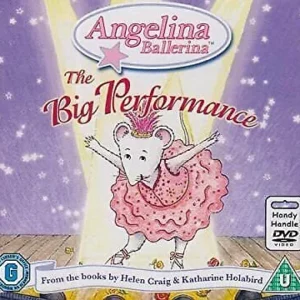 Angelina Ballerina - The Big Performance 2008 DVD Top-quality Free UK shipping