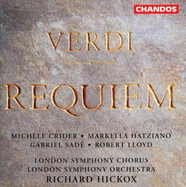 Verdi: Requiem Richard Hickox 1996 CD Top-quality Free UK shipping