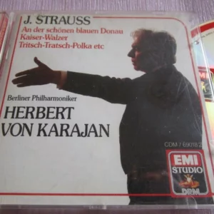 Johann Strauss II Karajan 1987 CD Top-quality Free UK shipping