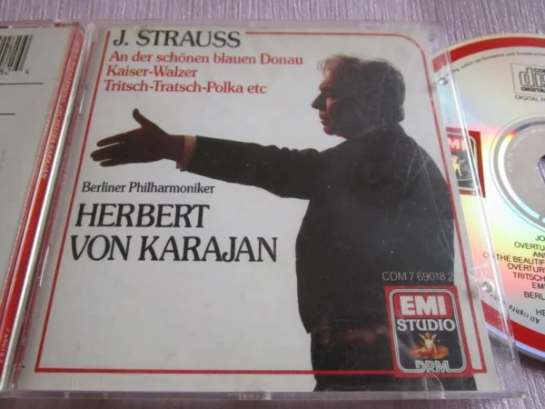 Johann Strauss II Karajan 1987 CD Top-quality Free UK shipping