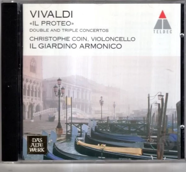 Vivaldi "Il Proteo" Christophe Coin 1995 CD Top-quality Free UK shipping