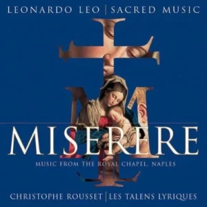 Leo: Miserere Leonardo Leo 2002 CD Top-quality Free UK shipping