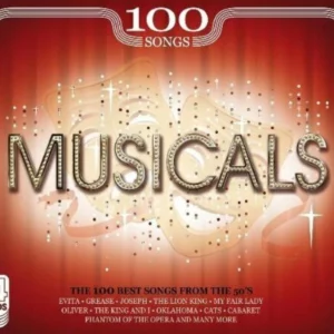 100 Songs Musicals various 2010 CD Top-quality Free UK shipping