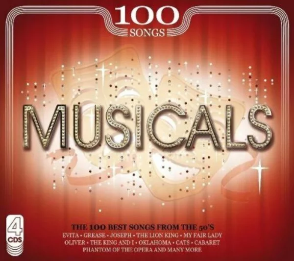 100 Songs Musicals various 2010 CD Top-quality Free UK shipping