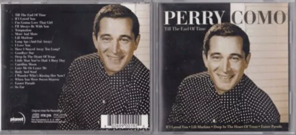 Till the End of Time Perry Como 2001 CD Top-quality Free UK shipping