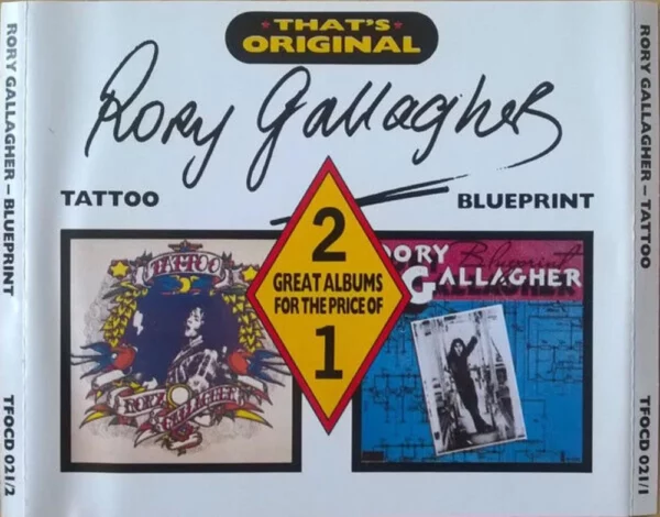 Rory Gallagher - Tattoo / Blueprint Rory Gallagher CD Top-quality