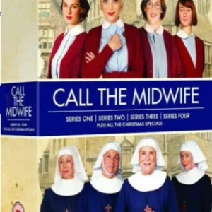 Call the Midwife - Series 1-4 Miranda Hart 2015 DVD Top-quality