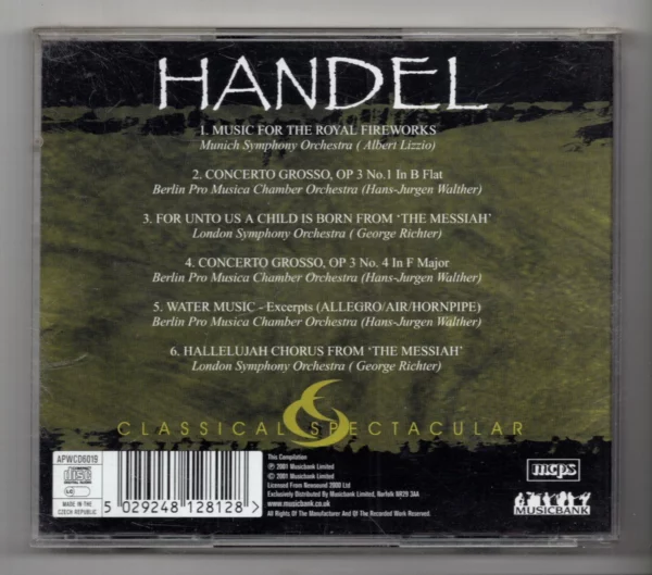 Handel Various 2001 CD Top-quality Free UK shipping