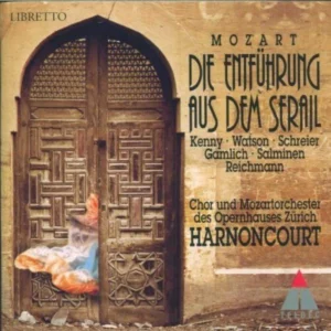 Mozart The Abduction Nikolaus Harnoncourt / Mozart-Orchester Opernhaus Zurich CD