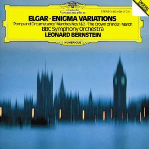 Enigma Variations Leonard Bernstein 1982 CD Top-quality Free UK shipping