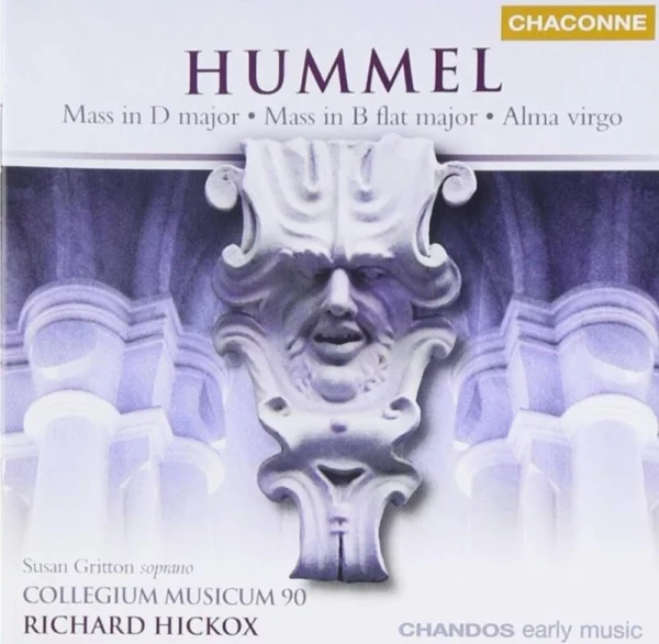 Hummel: Mass In D ETC Collegium Musicum 90, Richard Hickox 2002 CD Top-quality