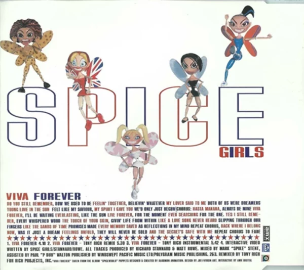 Viva Forever Spice Girls CD Top-quality Free UK shipping