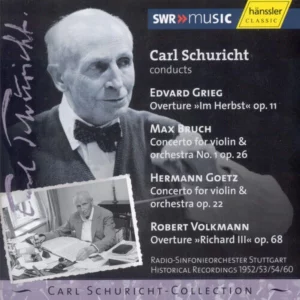 Concerto for Violin & Orchestra Carl Schuricht CD Top-quality Free UK shipping