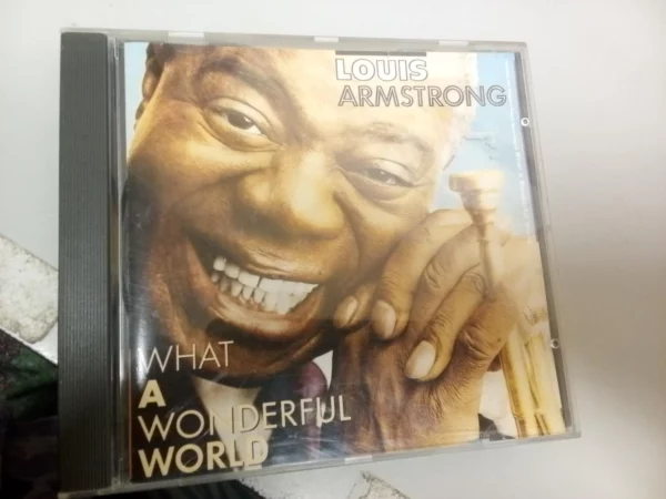 What a Wonderful World Louis Armstrong CD Top-quality Free UK shipping