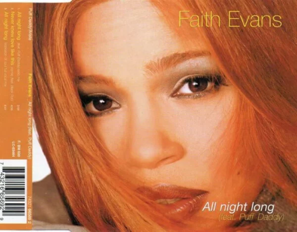 Faith Evans All Night Long Faith Evans CD Top-quality Free UK shipping