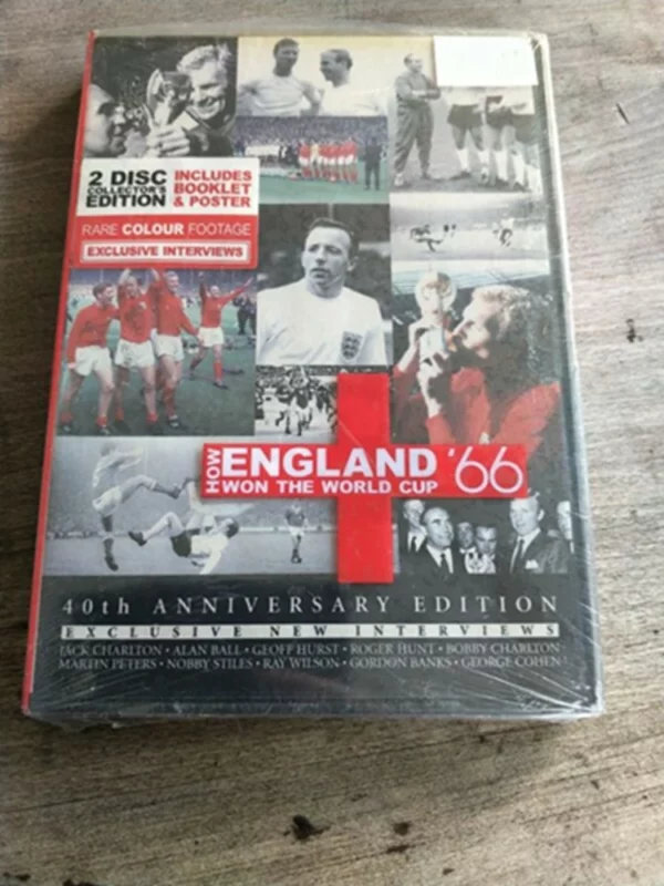 How England Won The World Cup '66 Geoff Hurst 2006 DVD Top-quality