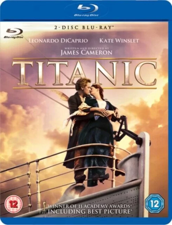 TITANIC Leonardo DiCaprio 2012 Blu-ray Top-quality Free UK shipping