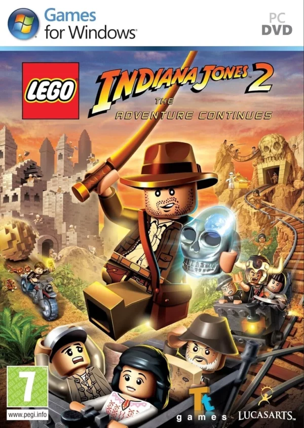 LEGO Indiana Jones 2: The Adventure Continues Windows XP, vista 2009 Top-quality