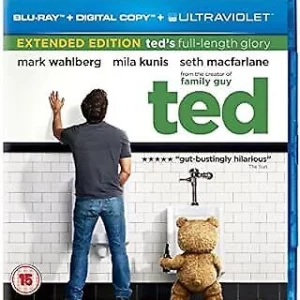 Ted - Extended Edition Mark Wahlberg 2012 New Blu-ray Top-quality