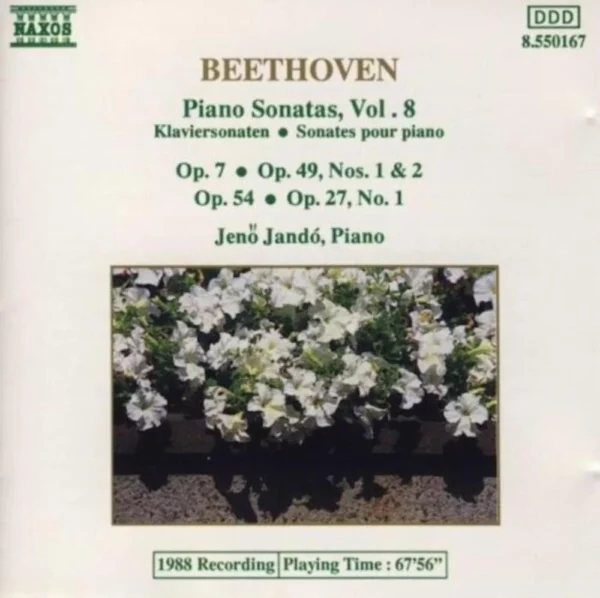 Beethoven - Piano Sonatas, Vol. 8 Beethoven 1988 CD Top-quality