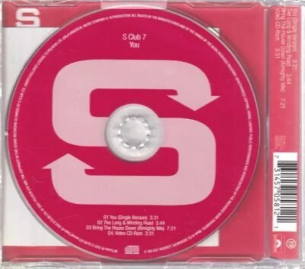 S Club 7 You S Club 7 CD Top-quality Free UK shipping