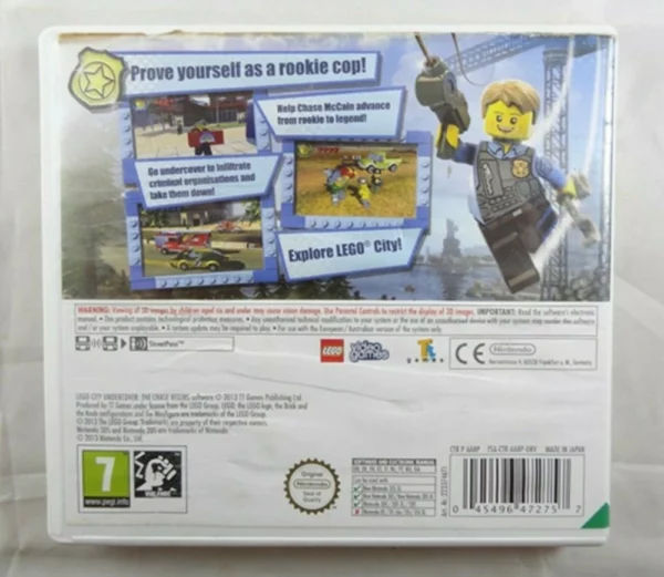 Lego City Undercover: The Chase Begins Nintendo 3DS 2016 Top-quality