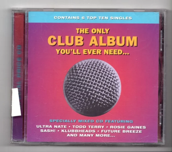 The Only Club Album Youll Need Various 1997 CD Top-quality Free UK shipping