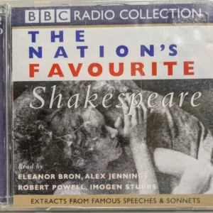 The NATION'S FAVOURITE SHAKESPEARE Eleanor Bron 1999 CD Top-quality