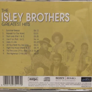 ISLEY BROTHERS Greatest Hits Isley Brothers CD Top-quality Free UK shipping