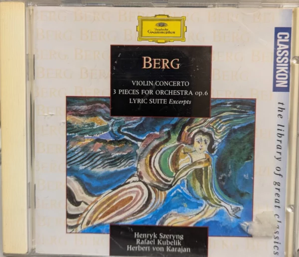 Berg Violin Concertyo Various 1973 CD Top-quality Free UK shipping